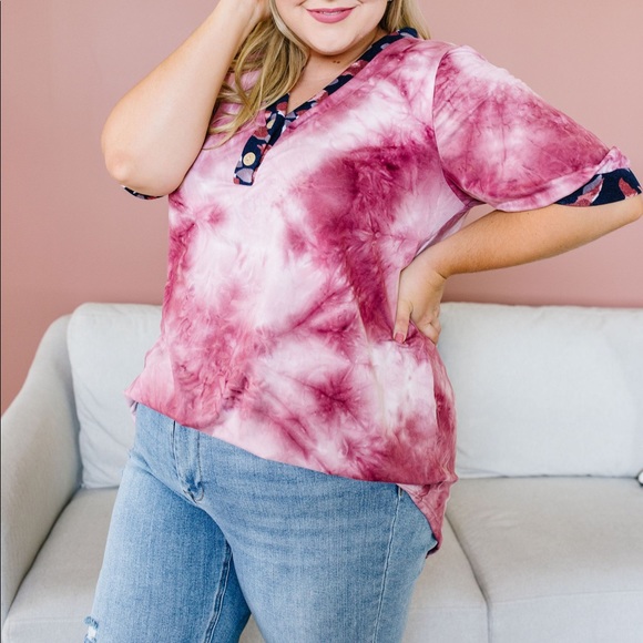 FINAL PRICE❗️Jungle Expedition Top in Wine - Picture 8 of 13